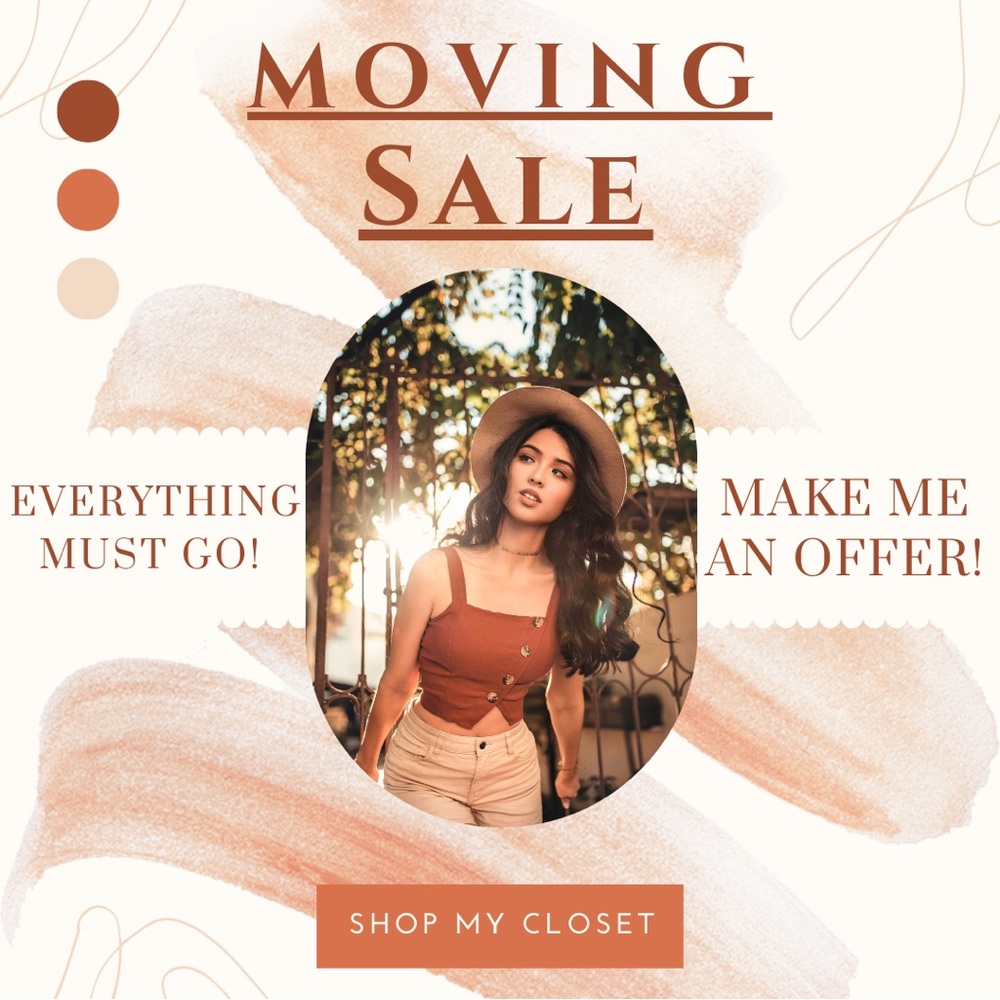 MOVING SALE! Everything must go!! Accepting offers up to 50% off based on item!